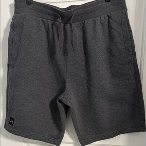 Under Armour Men’s Dark Charcoal Athletic Drawstring Shorts X-Large